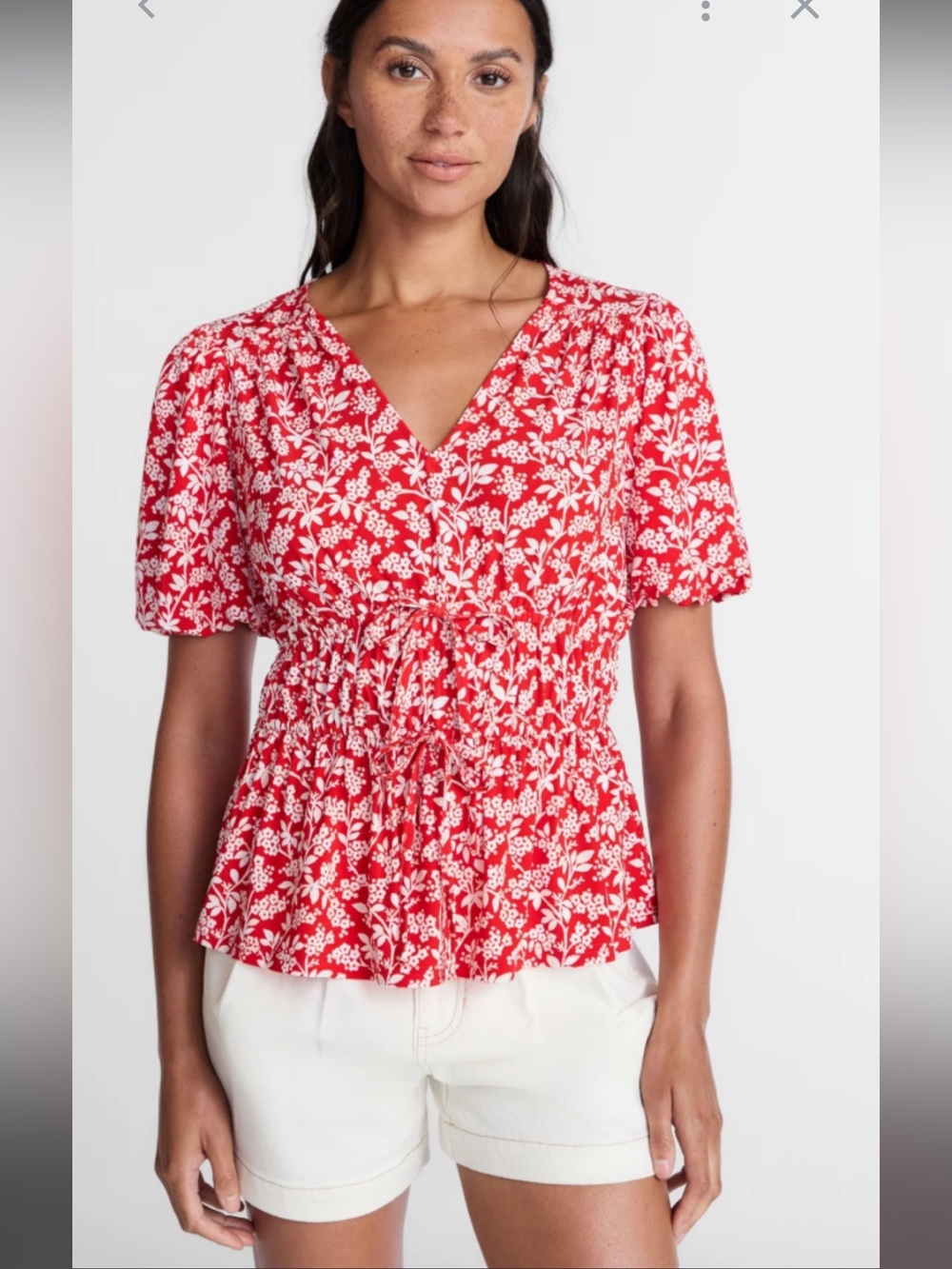 COPY - Lucky Brand Red Blouse